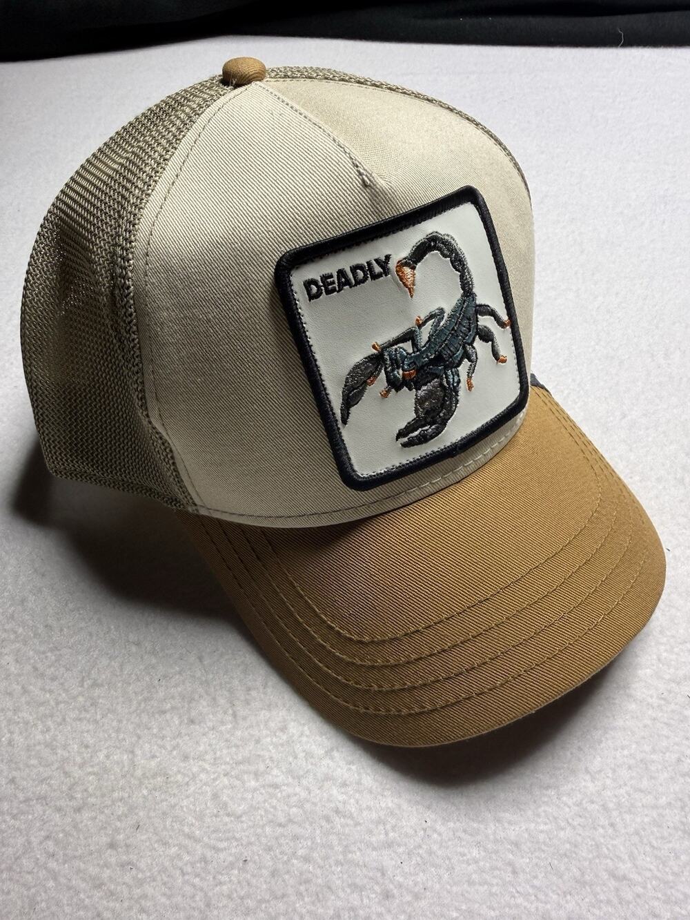 Rare Goorin Bros The Farm Deadly Scorpion Alacrán Snapback Trucker Hat Cap NWTs